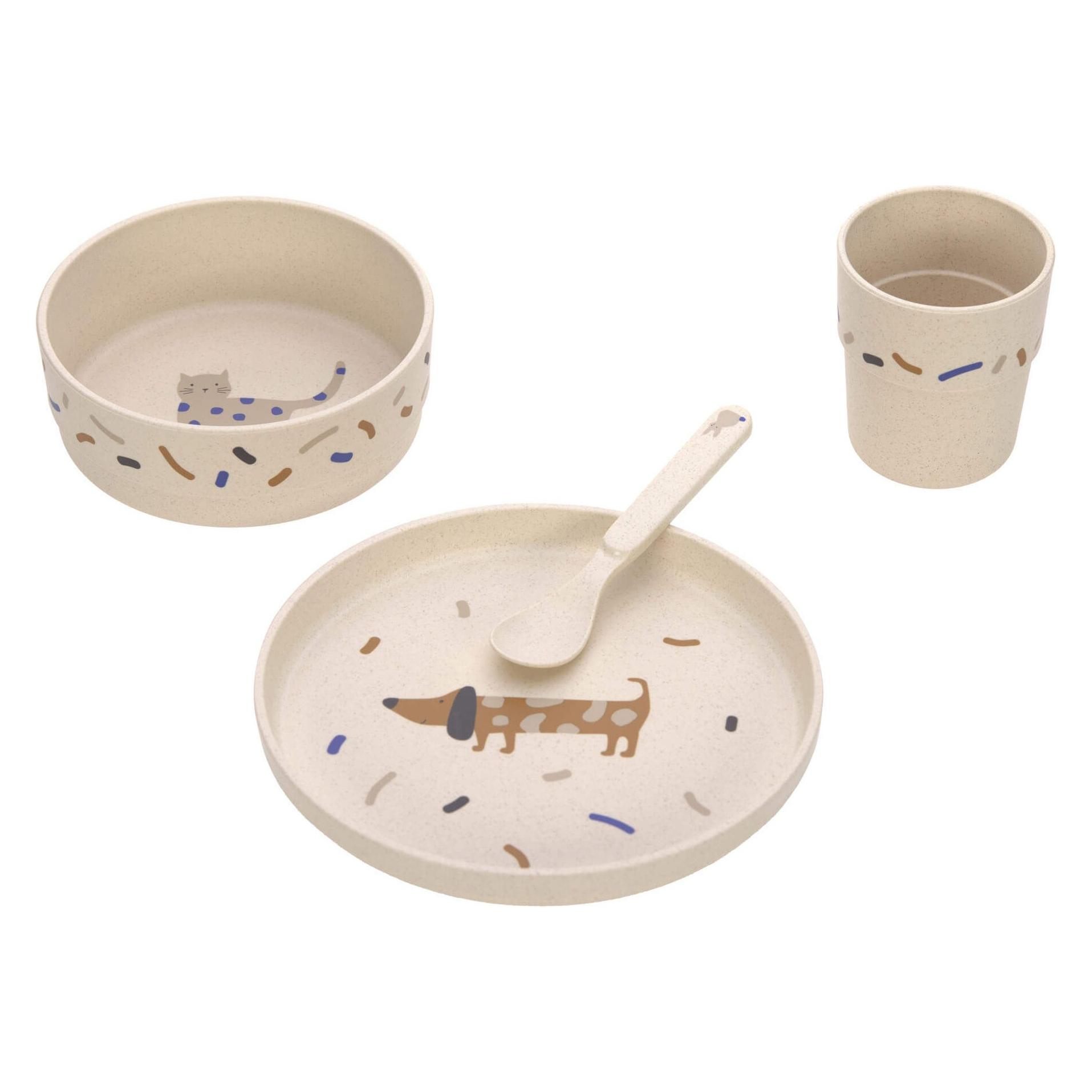 Lässig Kindergeschirr Set (B0BL7J842P)