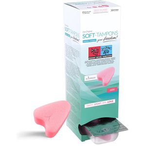 JOYDIVISION Tampons Soft-Tampons, Mini, fadenlos, aus Schaumstoff, 10 Stück