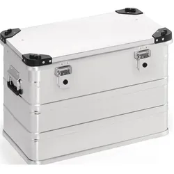 HP Autozubehör, Lagerbehälter, Aluminiumbox L582xB385xH410mm 76 l mit Klappverschluss und Stapelecken