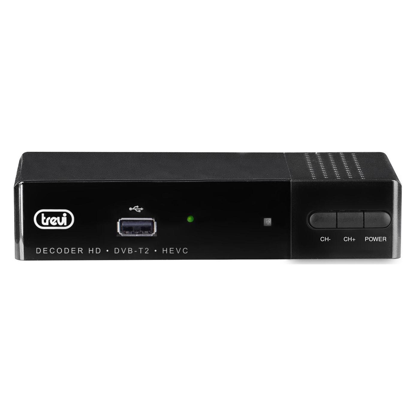 Trevi HE 3377 T2 Terrestrisch Full HD Schwarz (DVB-T2) (03377T200)