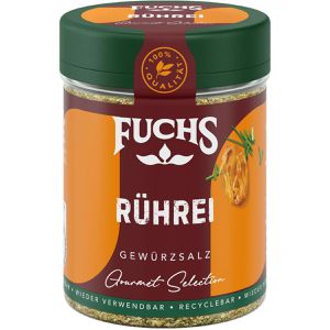 Fuchs Gewürzmischung Gourmet Qualität, Rührei Gewürzsalz, für Eierspeisen, vegan, im Streuer, 65 g