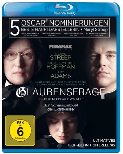 Shanley, John Patrick - Glaubensfrage [Blu-ray] - Preis vom 16.10.2026 11:41:07 h