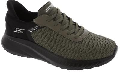 Skechers Bobs BOBS by Skechers Slip-ins: Squad Chaos-Balanced Edge - Mens 7.5 Green Slip On Medium