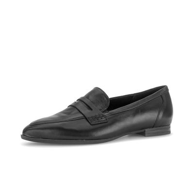 Slipper GABOR "Slipper", Damen, Gr. 40, schwarz, Schuhe Slipper