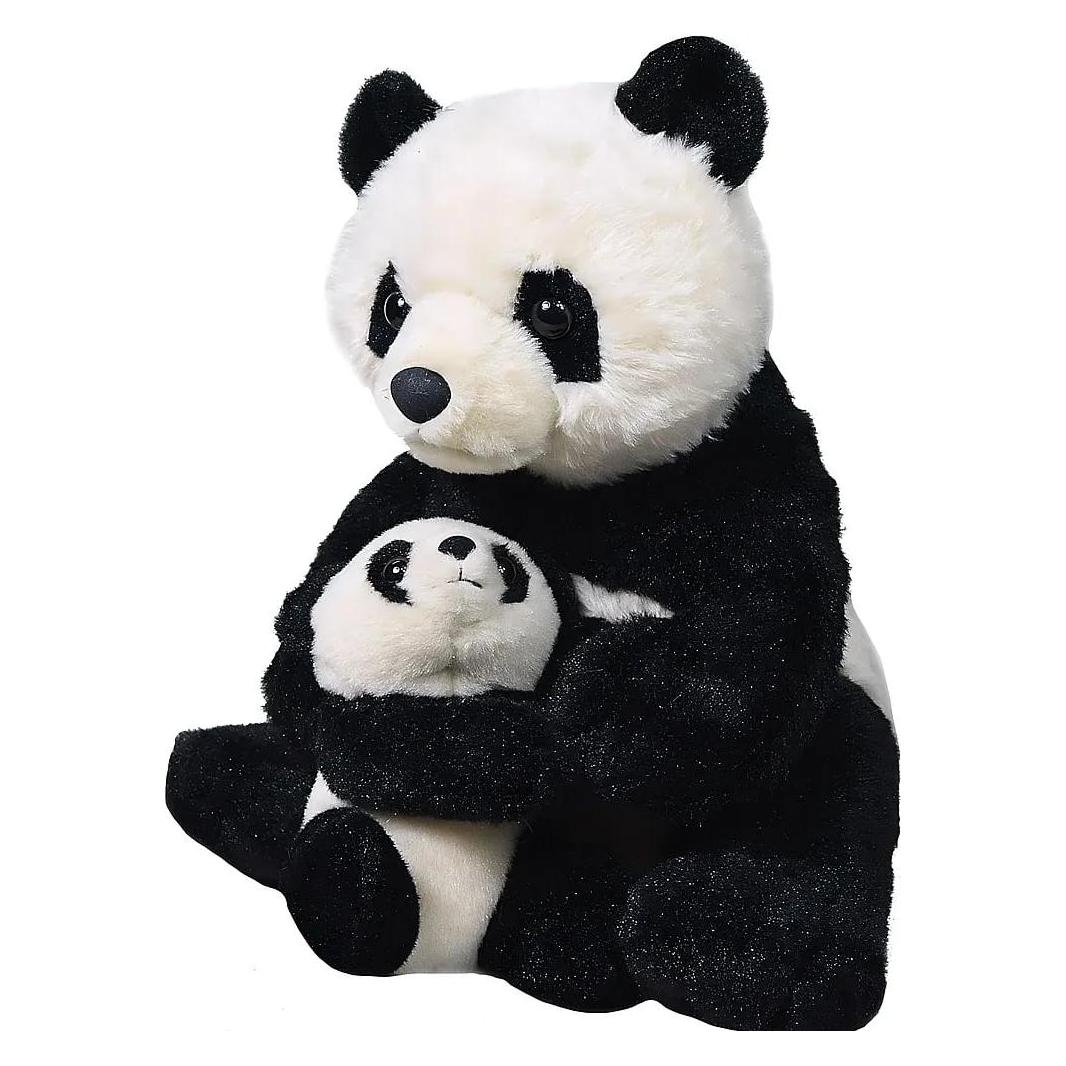 Wild Republic Mama und Baby Panda (24 cm) (19398)