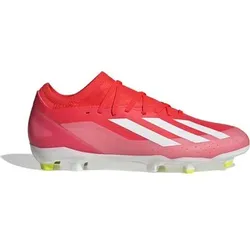 ADIDAS Herren Fussball-Rasenschuhe X Crazyfast League FG, Größe 41 1⁄3 in Rot Rot