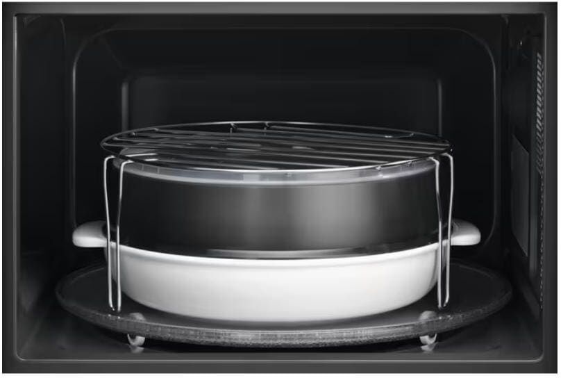 Electrolux Mikrowelle "FMW25EMGMS Titanium", grau (titanium), B:46,9cm H:28cm T:34,8cm, Mikrowellen, Mikrowelle titanium Einheitsgröße