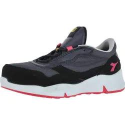 Damen Sicherheitshalbschuhe S1PL "ATHENA LOW" Eisengrau/Himbeerrot - 36 - grau