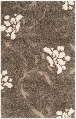 SAFAVIEH Florida Shag Nanny Floral Scroll 1.2-inch Thick Rug