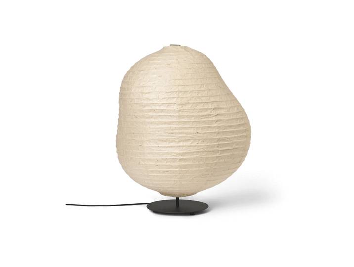Ferm Living Lampe sur pied Kurbis low Natural-black