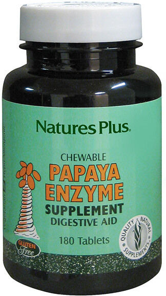 NaturesPlus Digestive Enzymes - Papaya Enzyme 360 Tablets 180