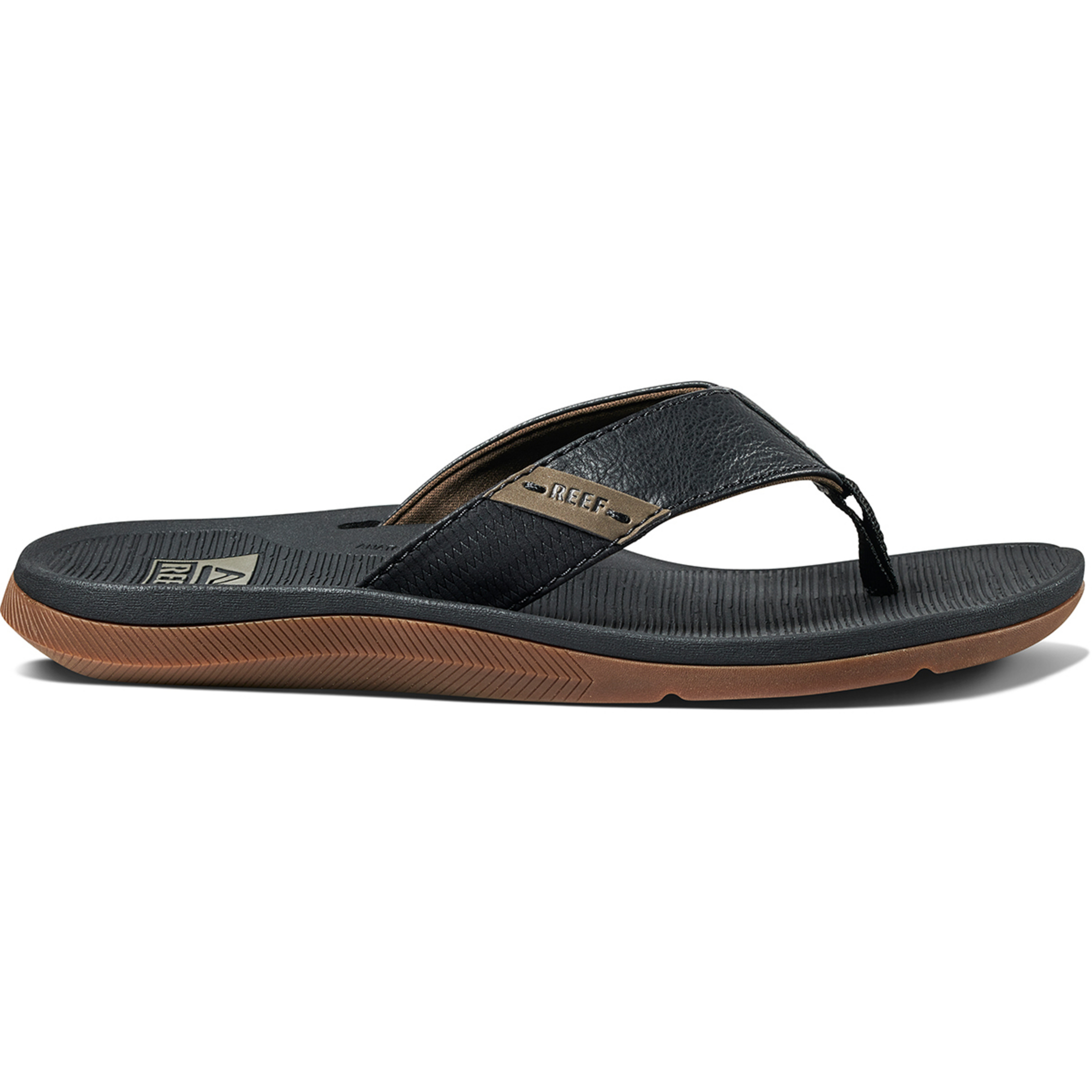 Reef Santa Ana Sandale Herren Sandalen schwarz Größe 46 Lifestyle