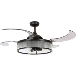 Deckenventilator Fanaway Corbelle Schwarz 122 cm