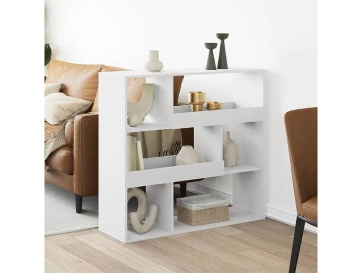 NEW 2026  Bibliothèque 1 pc cabinet de livres pour salon blanc 100x33x94 5 cm bois d'ingénierie L868