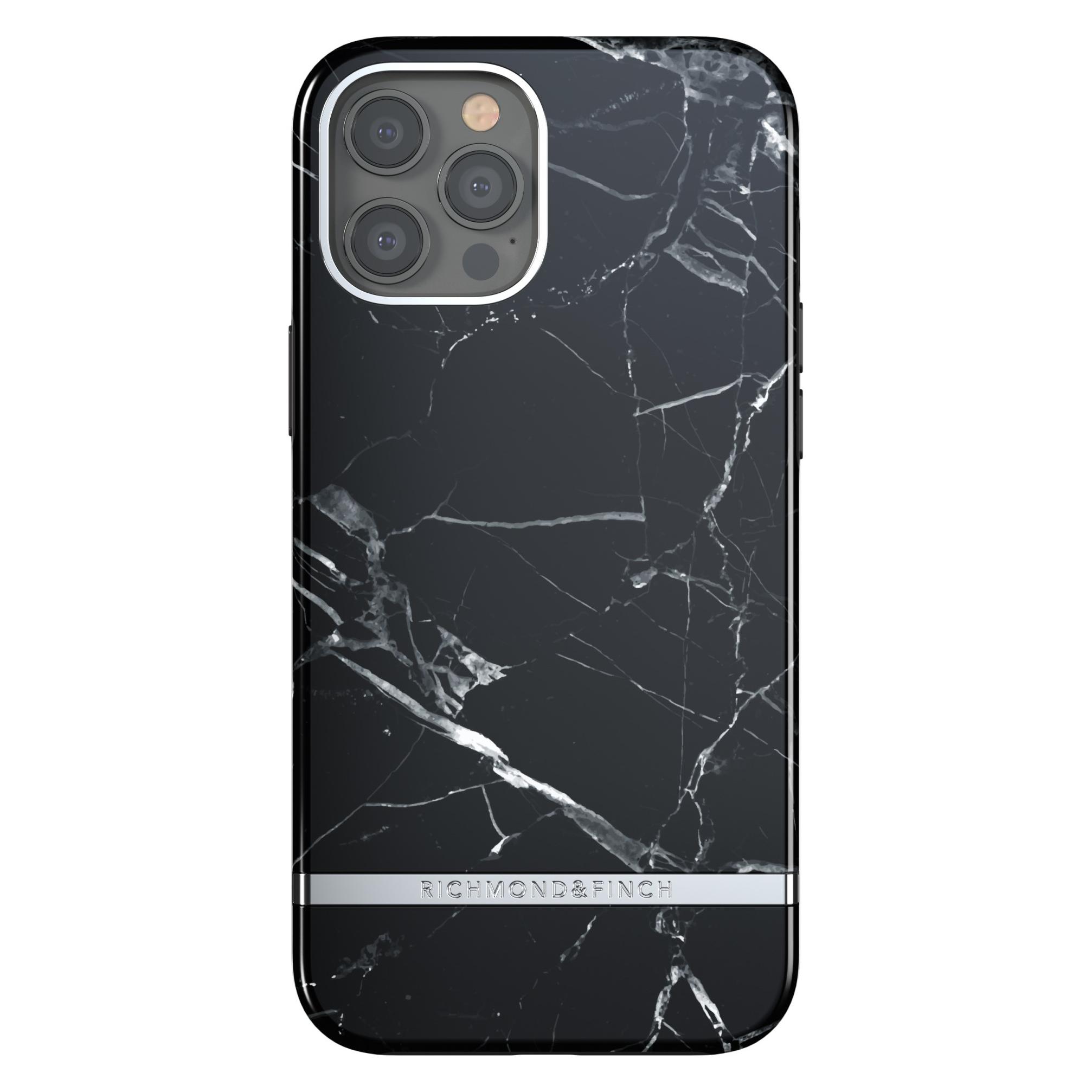 Richmond & Finch Black Marble (Apple iPhone 12 Pro Max) (43002)