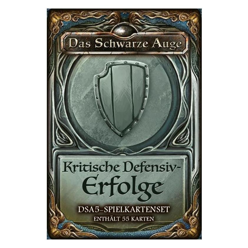 Ulisses Spiele DSA5 Spielkartenset - Kritische Defensiv-Erfolge, 55 Karten (DE-Ausgabe) (Deutsch) (US25411)