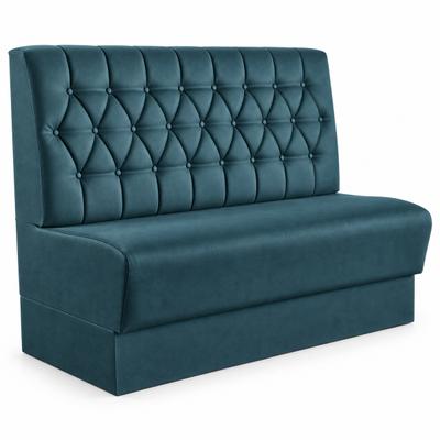 RIVOR Möbel Dinerbank Elegance 170 cm Samt Avelina Blau 9491