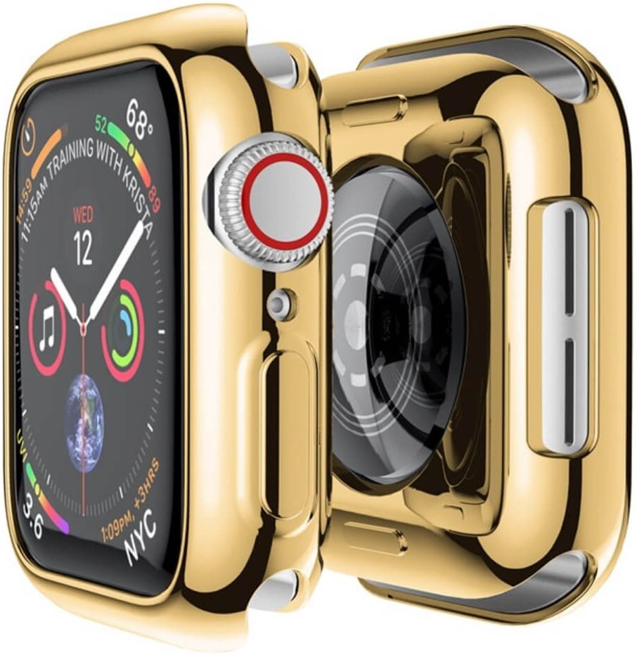 Apple Watch 7-9 (41mm) TPU Suojakuori, Kulta