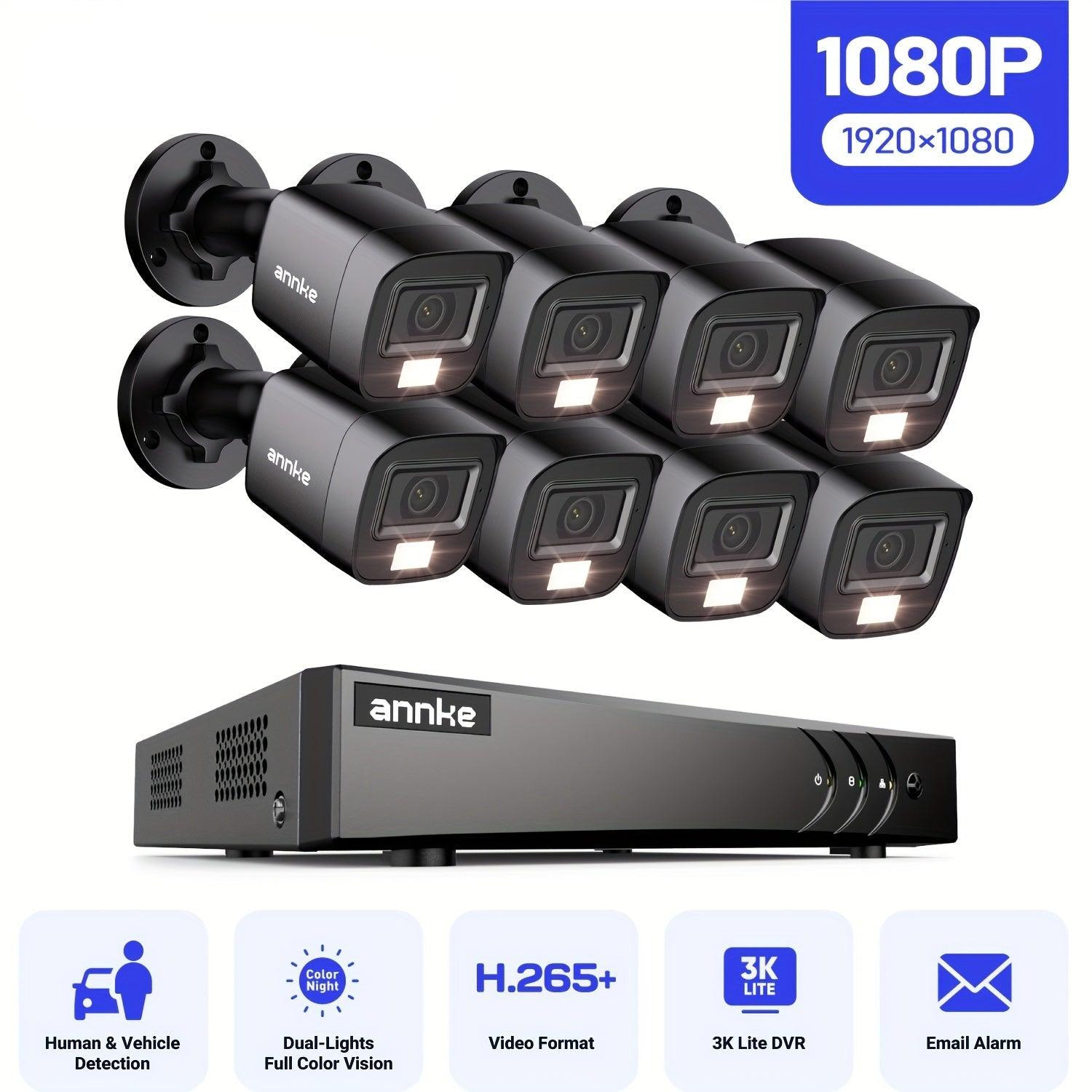 Selius Beveiligingscamera Set CCTV Camerabewakingssysteem