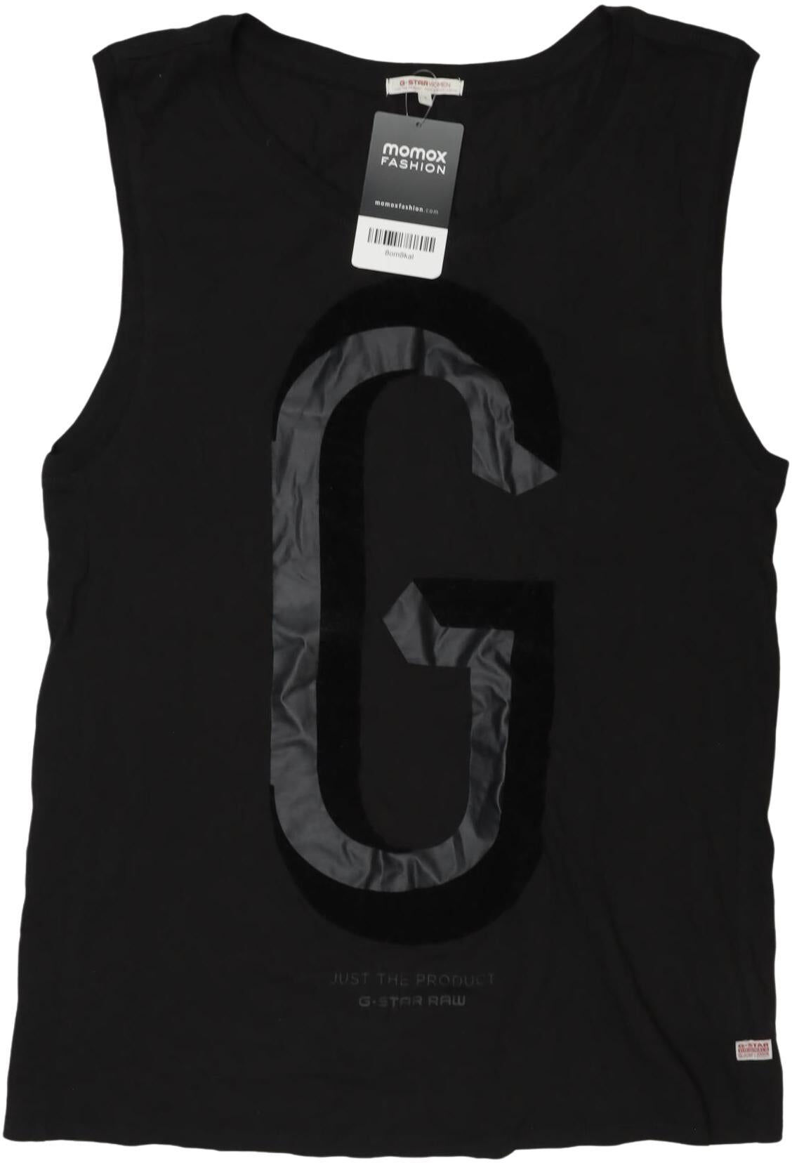G Star RAW Damen Top, Schwarz, Gr. S, Baumwolle - Second Hand