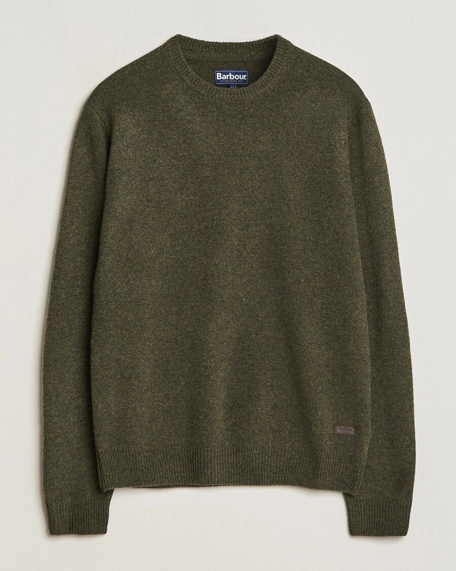 Barbour Lifestyle Patch Crew Willow Green