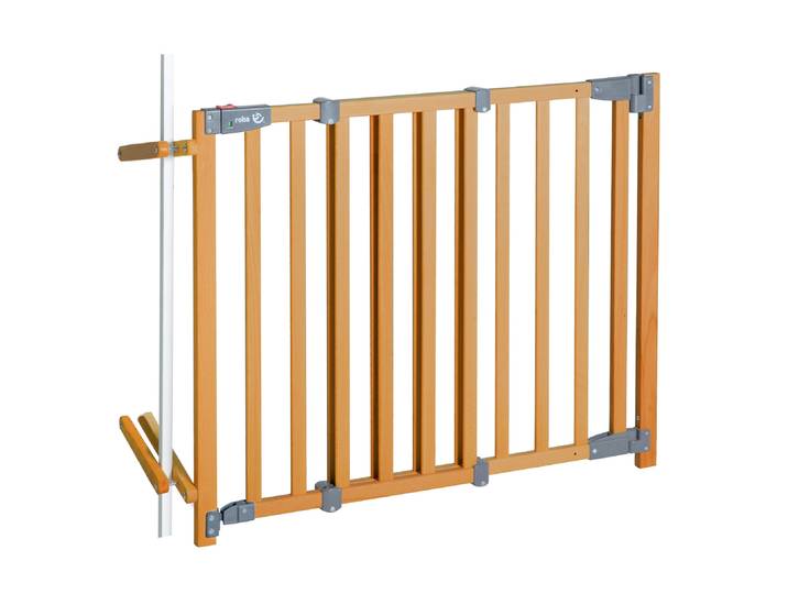 roba Treppenschutzgitter »Safety Up« - 86x71,5x6,5cm - braun -