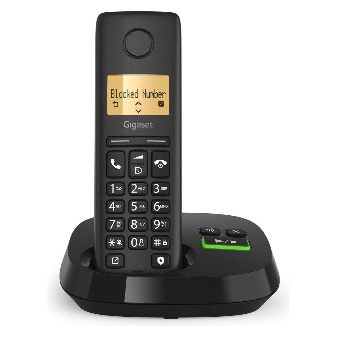 Gigaset Pure 100 AM DECT Clip Eco sw (S30852-H3125-R101)