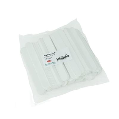 Mundspatel Kunststoff 100 St Stäbchen
