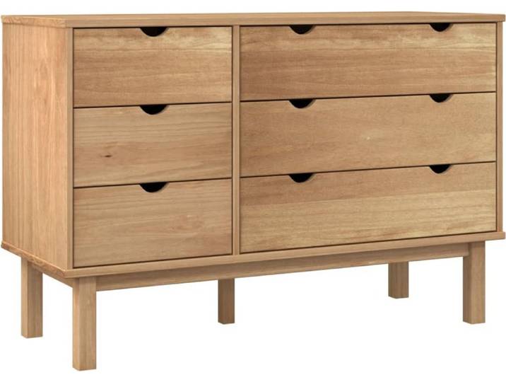 vidaXL vidaXL-Coffre de chargement-OTTA-111x43x73\,5-cm-massief-grenenhout