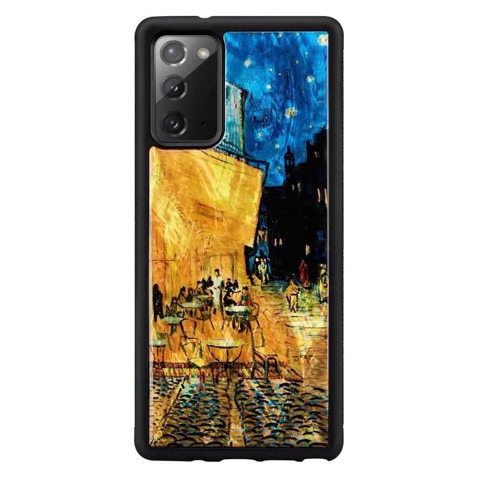 Ikins case for Samsung Galaxy Note 20 cafe terrace juodas (Samsung Galaxy Note 20) (K4734J)