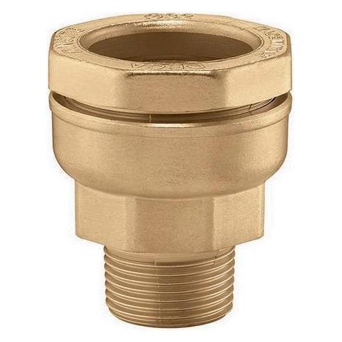 Caleffi Anschlussverschraubung 862 Messing, reduziert 40 x 1" AG (Rohrverschraubung) (862640)