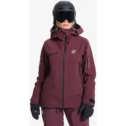 Atlas 3L Ski Jacket Damen Mauve Wine, Größe:L - Skijacken - Lila