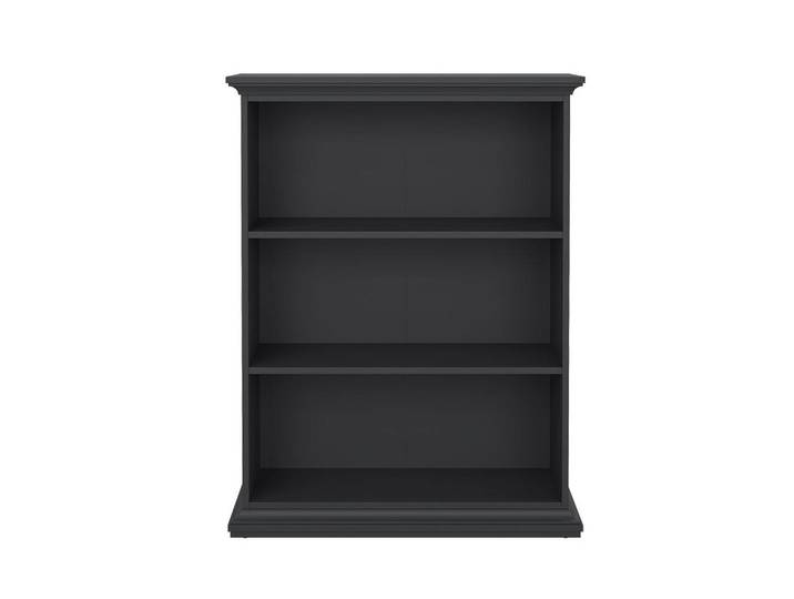 ebuy24 Regal Venedig Grau 96/37/126 cm, 96x126x37 cm, Wohnzimmer, Regale, Bücherregale