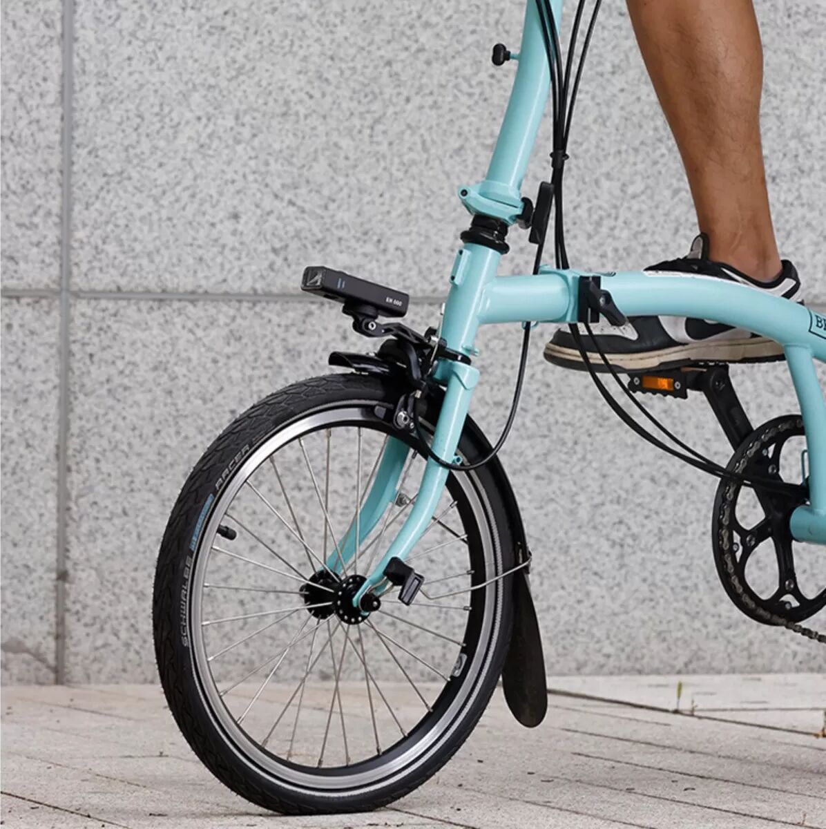 INF Fahrradlicht Halterung aus Aluminiumlegierung - Klapprad Vordergabel Scheinwerfer Verlängerung
