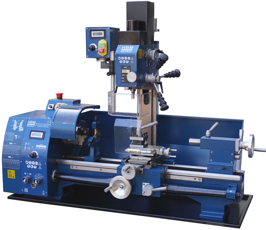 HBM Metalldrehbank 250 x 550 BF16