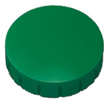 MAUL Rundmagnet Solid 24 mm 0,6 kg Haftkraft 10 Stück grün Packung mit 24 Stück