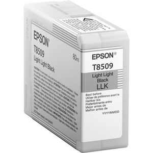 Epson T8509 schwarz hell hell, Original Druckerpatrone 80 ml