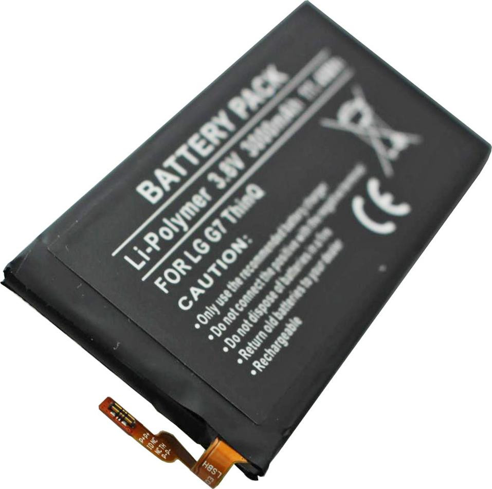 AccuCell Accu voor LG G7 ThinQ, Lithium-polymeer, 3,8V, 3000mAh, 11,4Wh