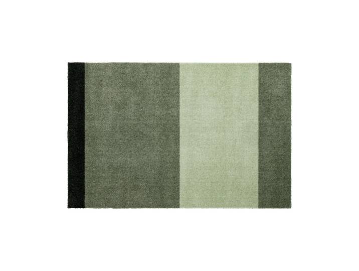 tica copenhagen Stripes paillasson horizontal Green, 60x90 cm