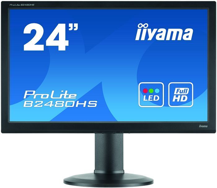 IIYAMA ProLite B2480HS-B2   23.6"   Noir - Refurbished