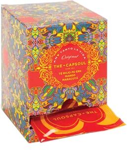 The Capsoul Pirâmides Saquetas Chá Vermelho Manga Maracujá 15 Unds