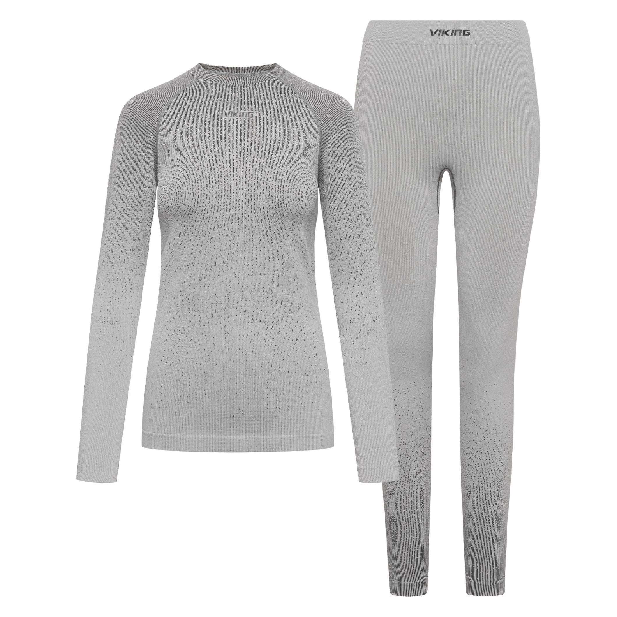 Viking Bielizna damska Altis Lady Set Merino szara XS (XS) (500/28/4526/0200)