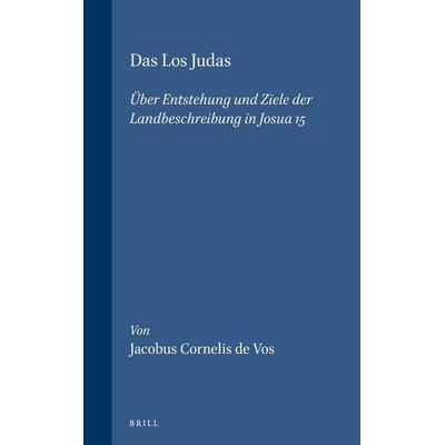 Das Los Judas, Gebundene Ausgabe von Cor de Vos, Brill, 978-90-04-12953-5