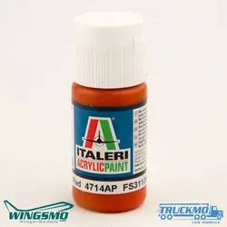 Italeri Acrylfarbe Insignia Rot matt 20ml 4714