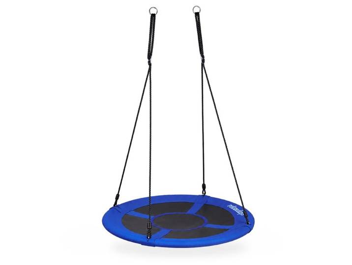 Relaxdays Nestschommel rond met gesloten zitting