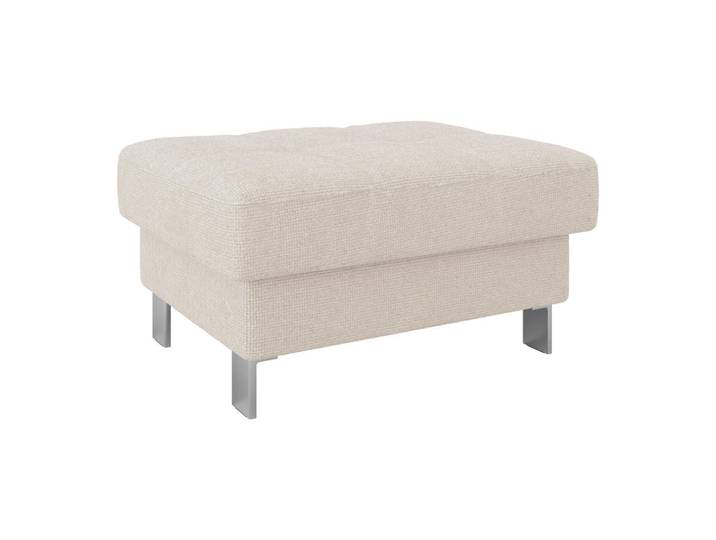 Mid.you Hocker, Perlmutt, Metall, rechteckig, 90x44x73 cm, Made in EU, Wohnzimmer, Hocker, Sitzhocker