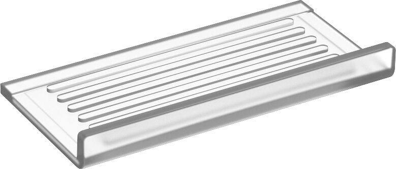 Keuco Plan étagère en cristal 1495800900 210 x 115 mm, véritable cristal mat