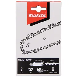 Makita Sägekette - 25cm - 3/8" - 1,1mm - 191H00-0 für DUC254 und DUC256