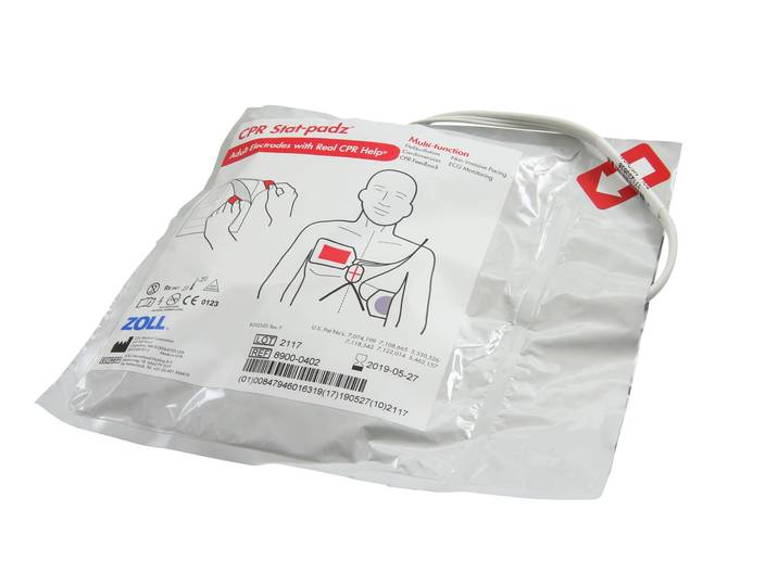 Defi Zoll AED Plus - Elektrode pads - Real CPR Help functie