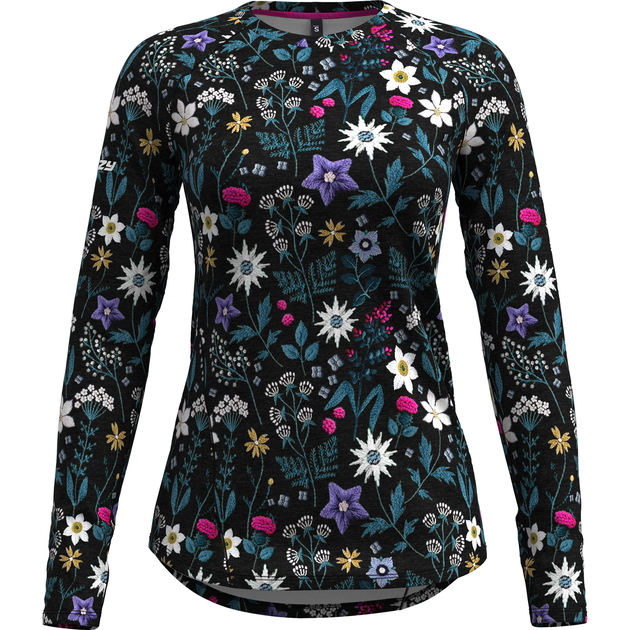 Crazy Aria Damen Longsleeves schwarz Größe M Trekking Hautfreundlich
